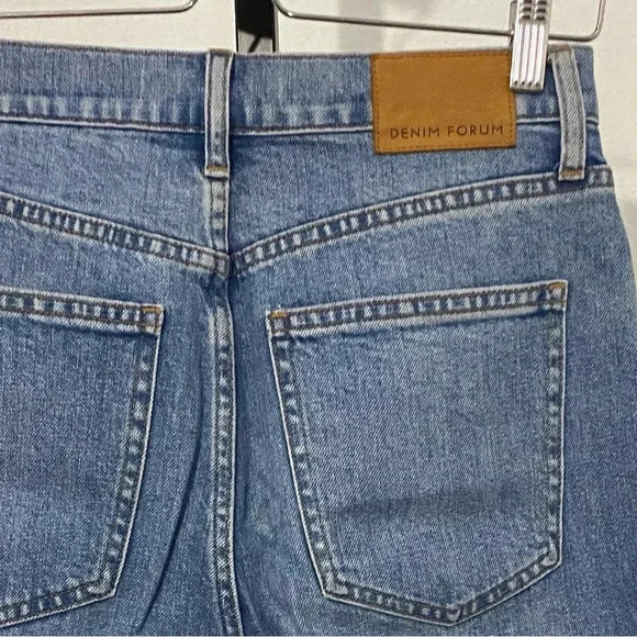 Aritzia Denim Forum Twiggy Flare Leg Jeans High Rise 70s Festival Size 27 - Picture 8 of 13